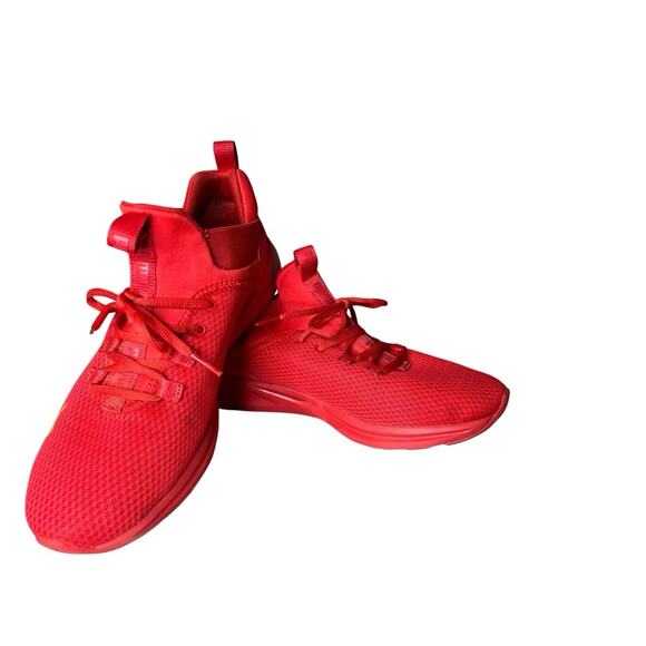 Puma Enzo 2 Uncaged 195106-11 Running Shoe Sneakers sz 9 Low Top Red‎ - Picture 5 of 10